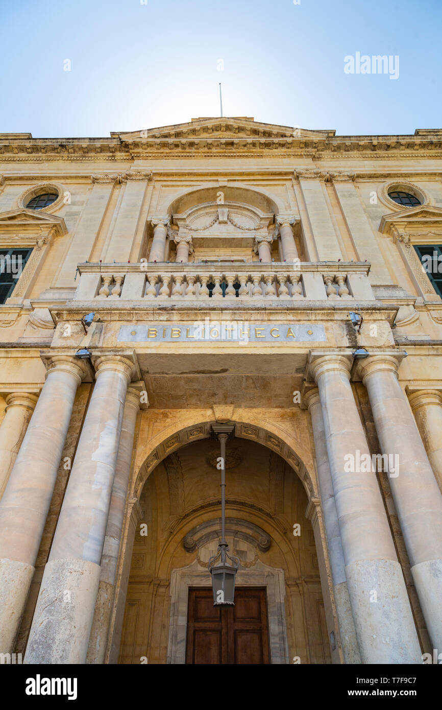 Malta, Malta, Valletta, Altstadt Stockfoto