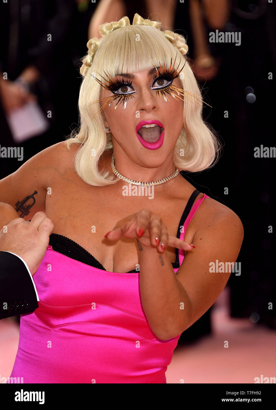 Lady Gaga an der Metropolitan Museum der Kunst Kostüm Institut Benefiz-gala 2019 in New York, USA. Stockfoto