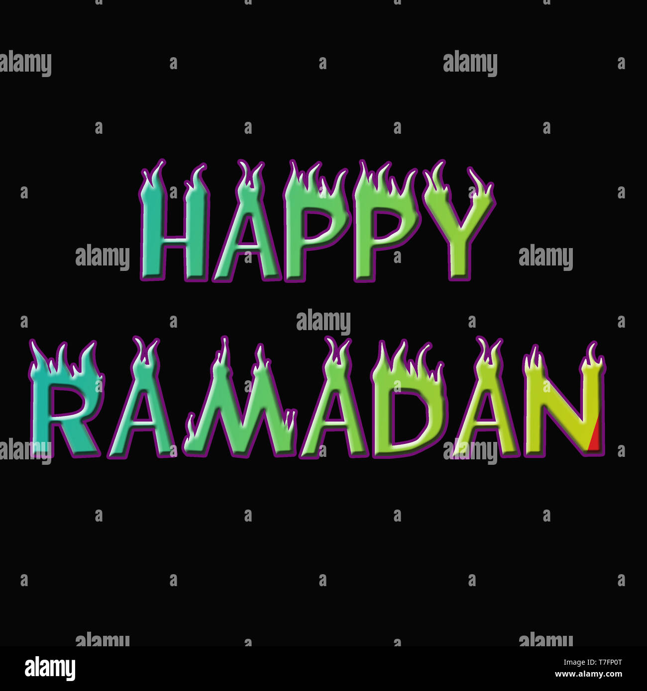 Happy Ramadan grüße Designs Stockfoto