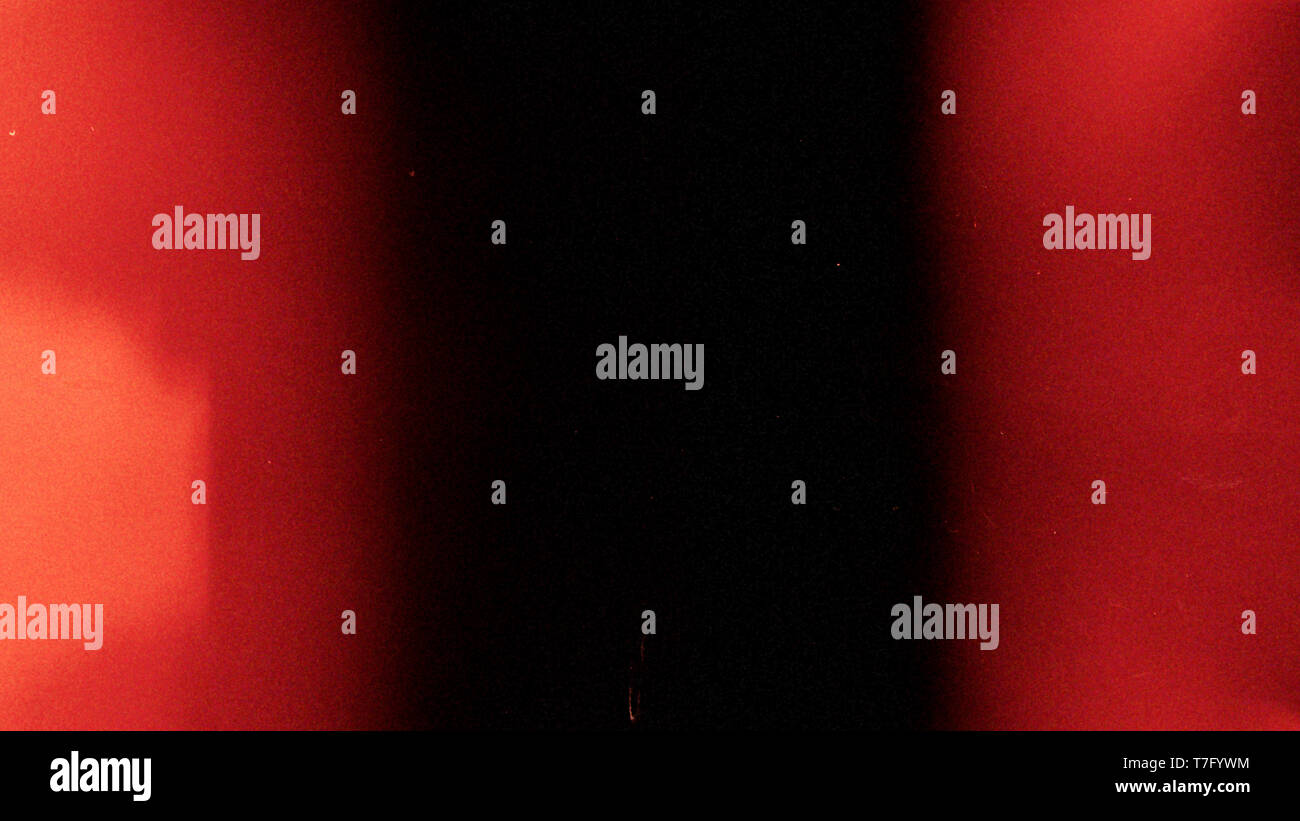 Abstrakter film Textur Hintergrund mit schwerem Getreide, Staub und leichte Undichtigkeiten Stockfoto