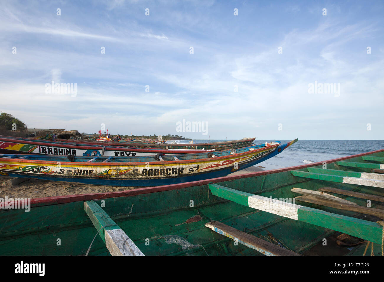 Fischerboote Stockfoto