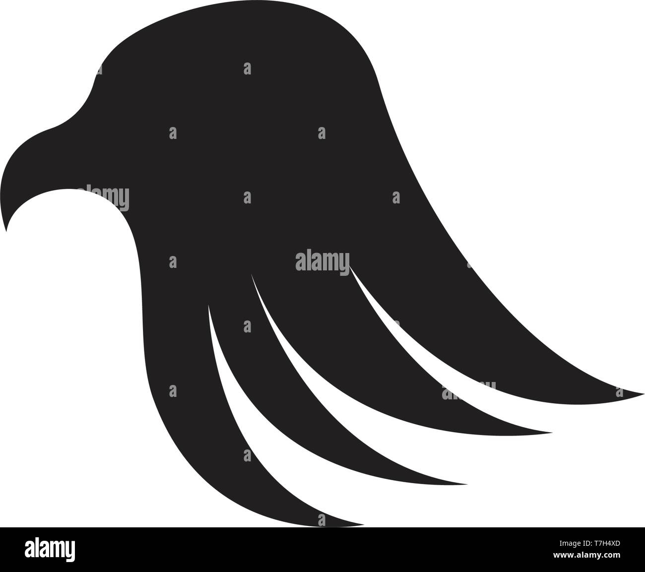 Eagle Logos und Symbole Vorlage Symbole Stock Vektor