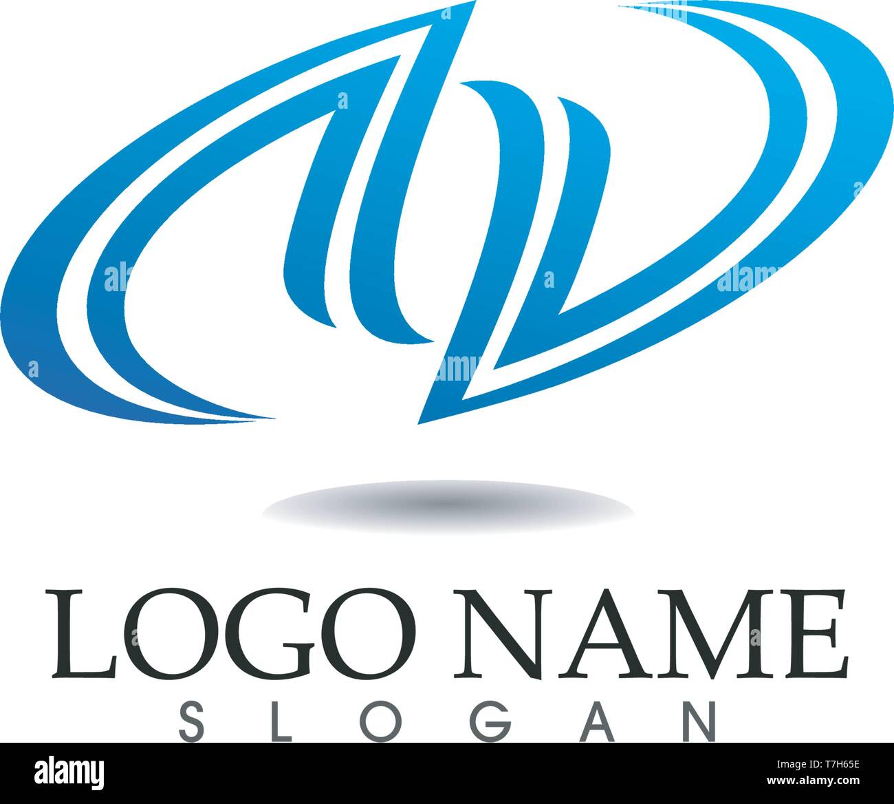 Business abstract Logo Design Template und Symbole Stock Vektor