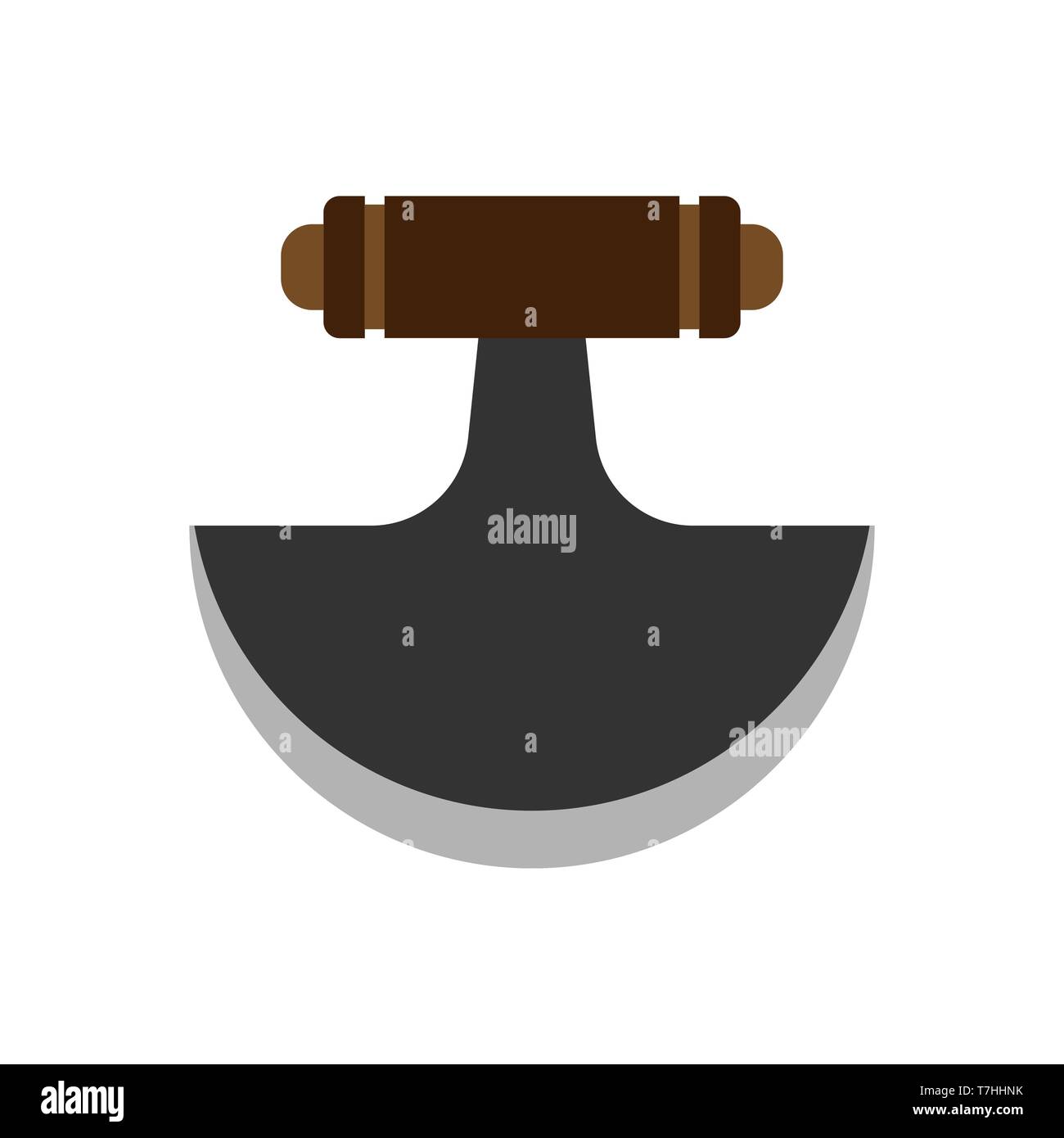 Taschenmesser Waffe Ausrüstung Stahl griff Dolch. Soldat pocket Vektor Symbol Stock Vektor