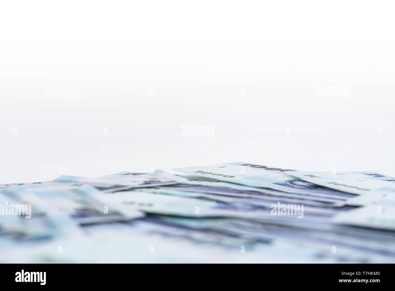 1000 neue Taiwan-Dollar isoliert auf weißem Hintergrund Stockfoto