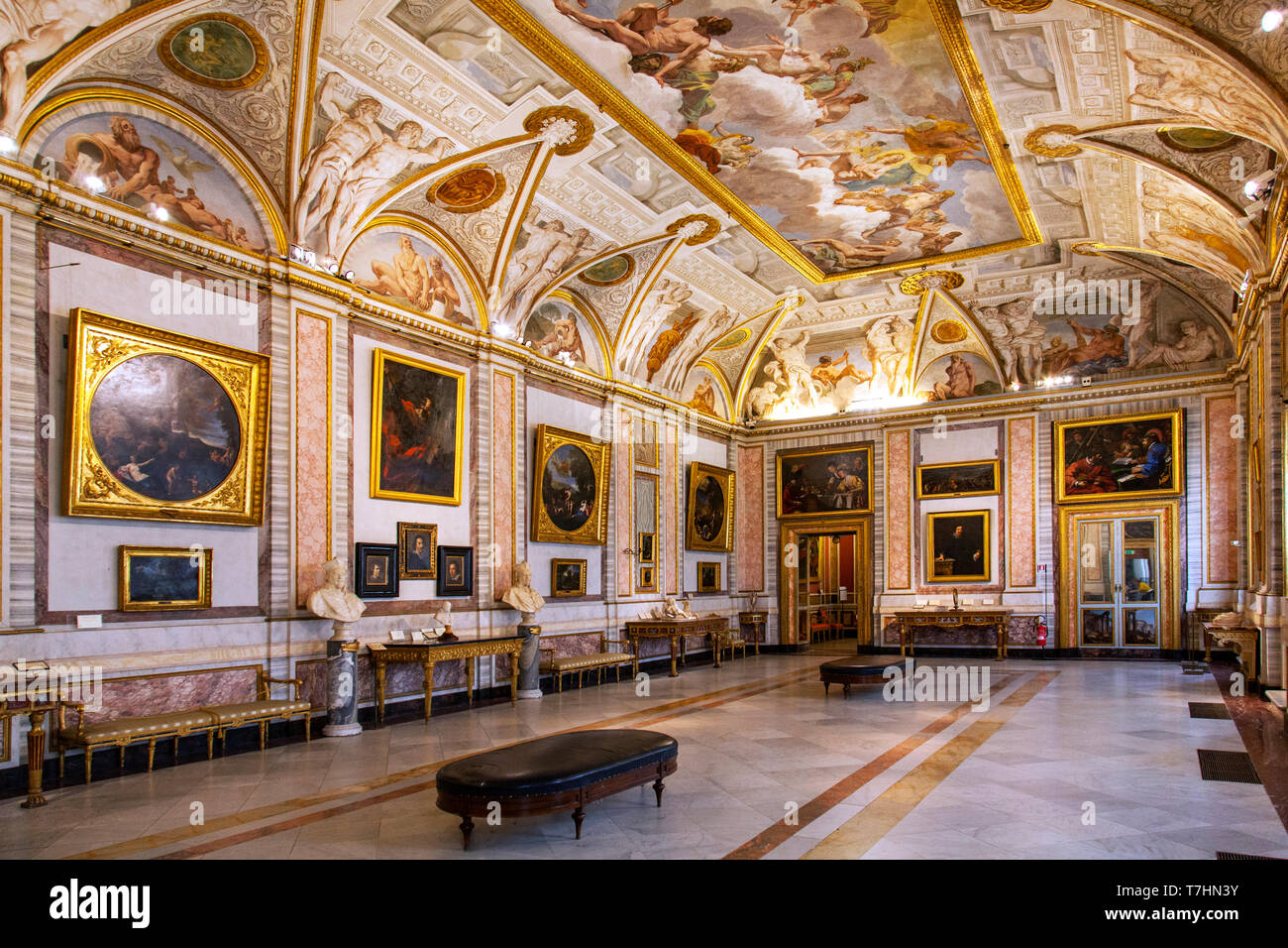 Die Galleria Borghese, Rom, Italien Stockfoto