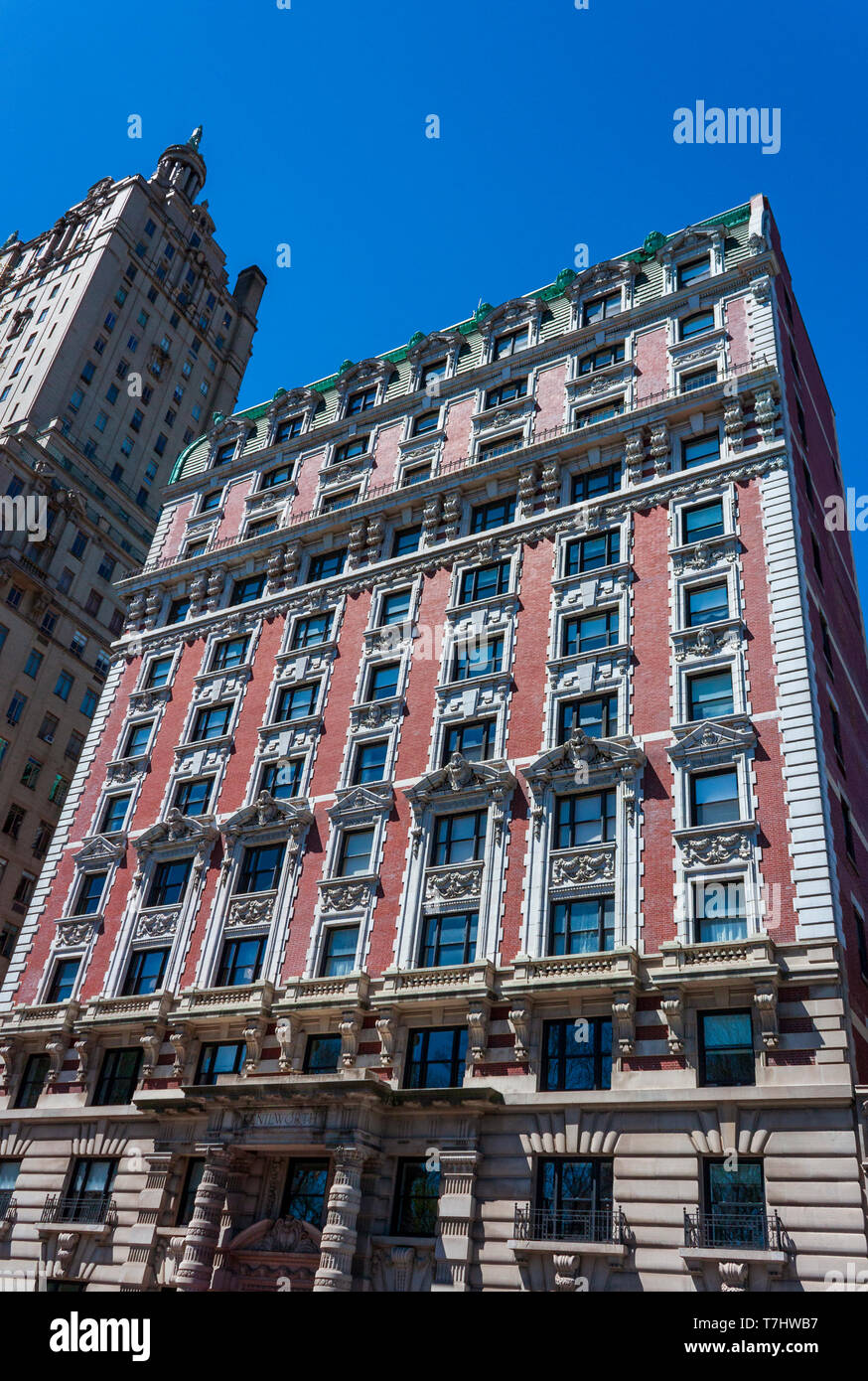 Das Kenilworth Gebäude (1908), Central Park West, Upper Manhattan, New York City, USA Stockfoto