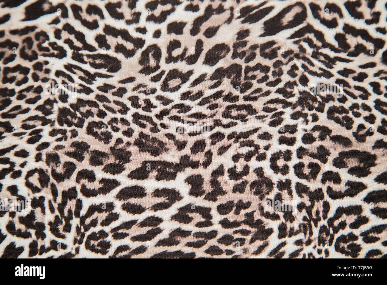 Leopard Muster Drucken Stoff Textur Hintergrund Wirkung Leopard Stoffmuster Stockfotografie Alamy