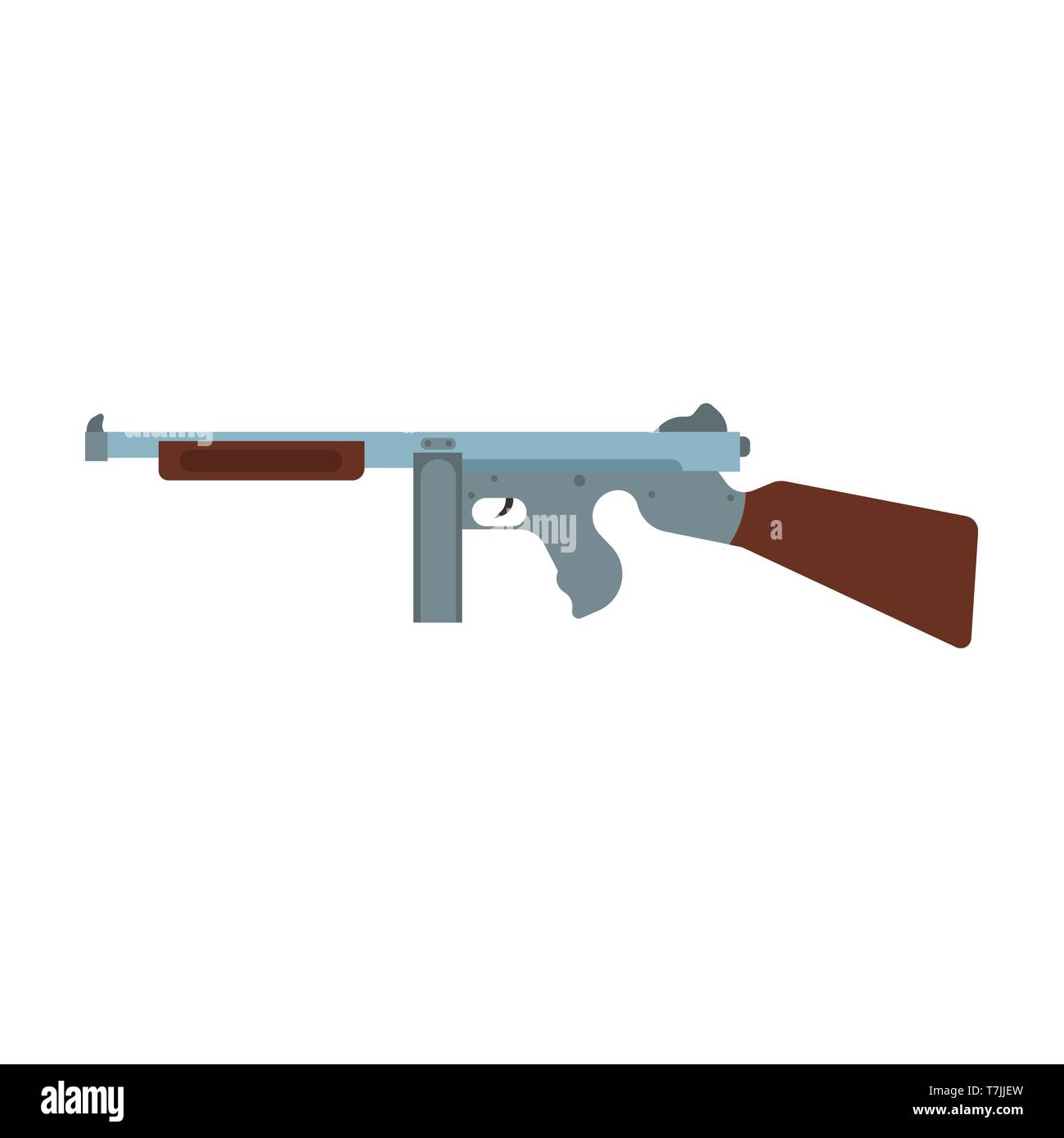 Retro Pistole Vektor Icon Waffe Illustration Design Cartoon Vintage Pistole Militarischen West Gangster Kriminellen Gewehr Stock Vektorgrafik Alamy