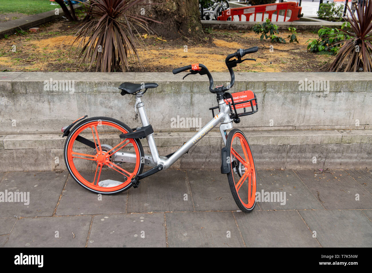 London Mobike Fahrrad Stockfoto