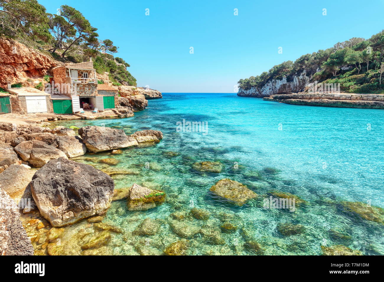 Cala Llombards, Mallorca, Spanien Stockfoto