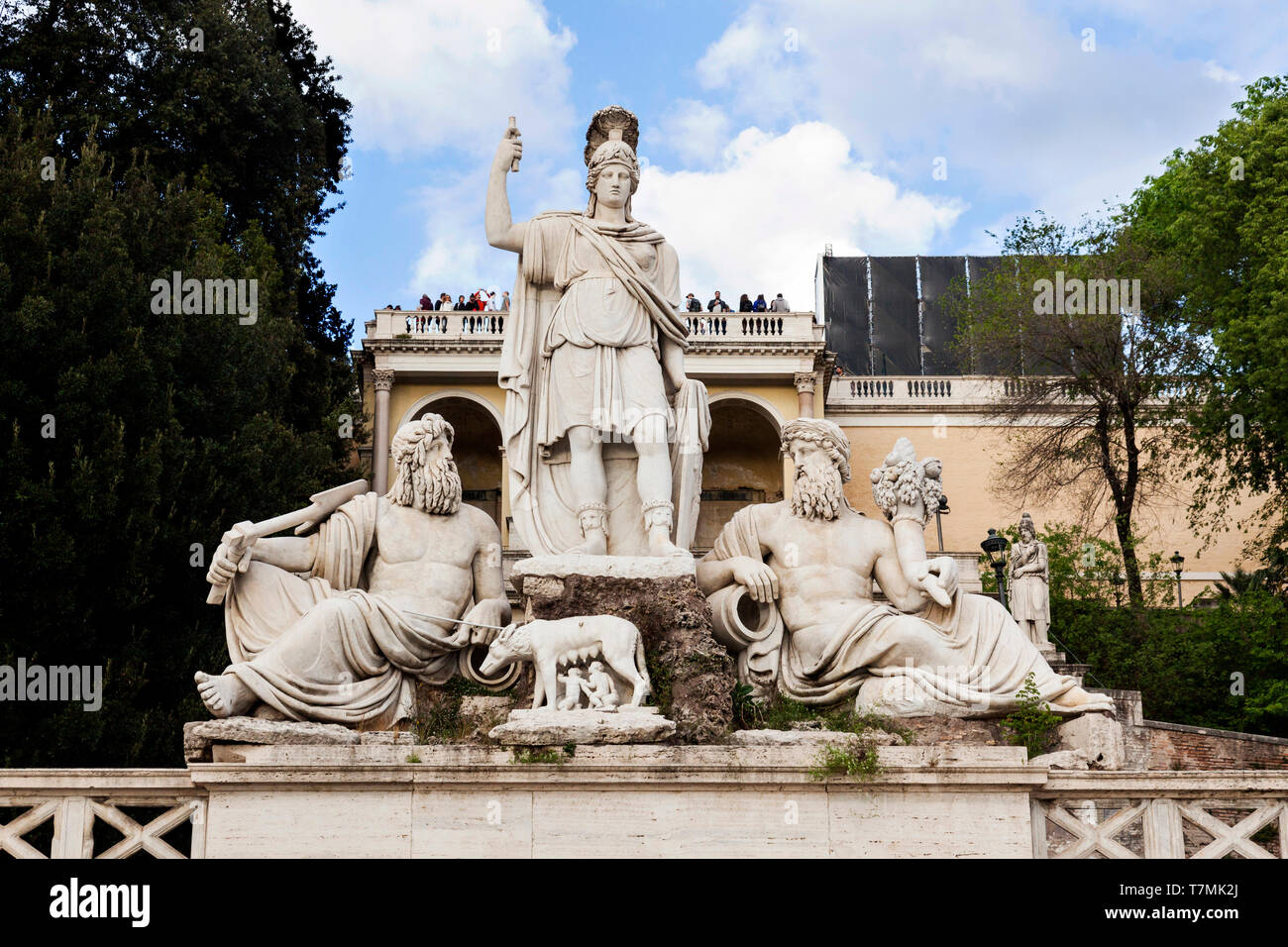 Romulus Remus Wolf Statue In Stockfotos Und Bilder Kaufen Alamy