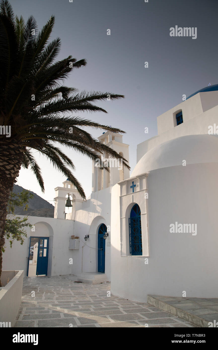 Griechenland, Kykladen, Serifos, Altstadt (Chora) Stockfoto