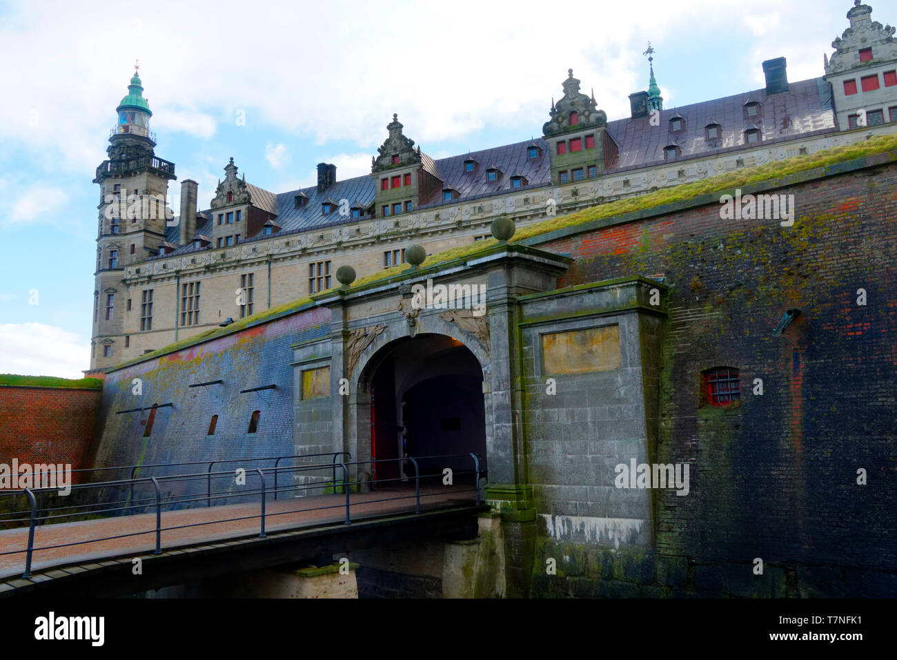 Schloss Kronborg, Helsingor, Europa, Dänemark, Skandinavien, Europa Stockfoto