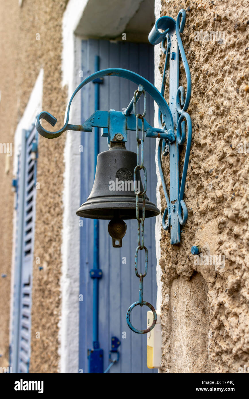 Klingel am Eingang der privaten Home Stockfoto