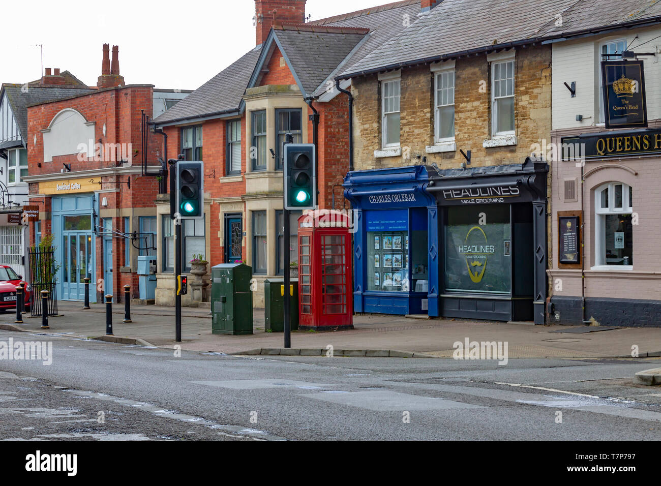 Higham Ferrers, einer kleinen Stadt in Osten Northamptonshire, Großbritannien Stockfoto