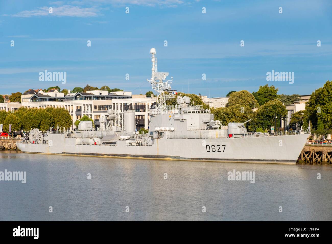 Frankreich, Pays de La Loire, Nantes, die militärische Eskorte der Maille Breze Naval Museum Stockfoto