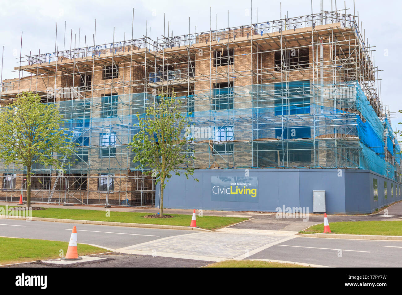 Alconbury Weald, in der Nähe von Huntingdon, Cambridgeshire, England, UK, GB Stockfoto