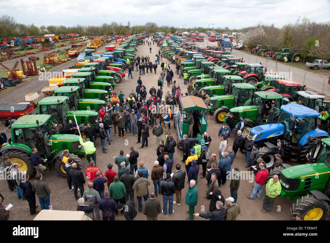 Cheffins von Cambridge, dem größten Landmaschinen vertrieb Auktion in Europa. Stockfoto