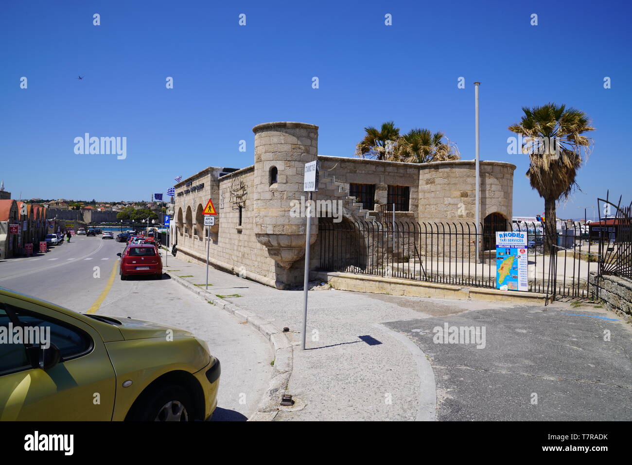 Der Hafen von Limassol ist der größte Hafen in Zypern Stockfoto