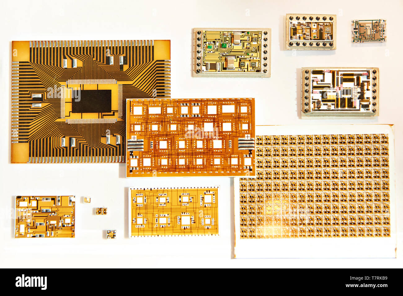 Thin und Thick film transistor Electronics Technology Stockfoto