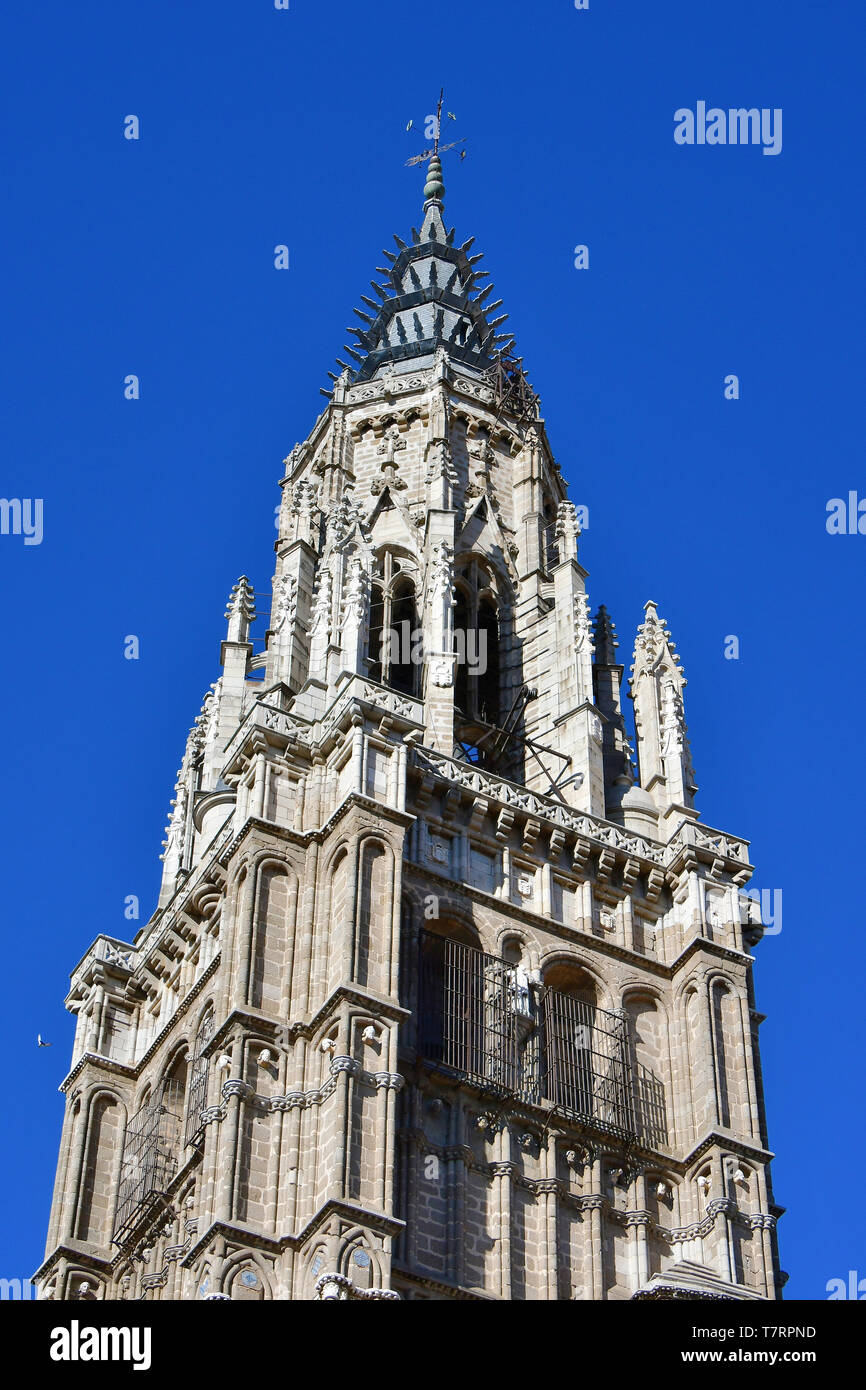 Catedral de Santa María, Primas Kathedrale der Heiligen Maria von Toledo, die Kathedrale von Toledo, Toledo, Castilla - La Mancha, Spanien Stockfoto