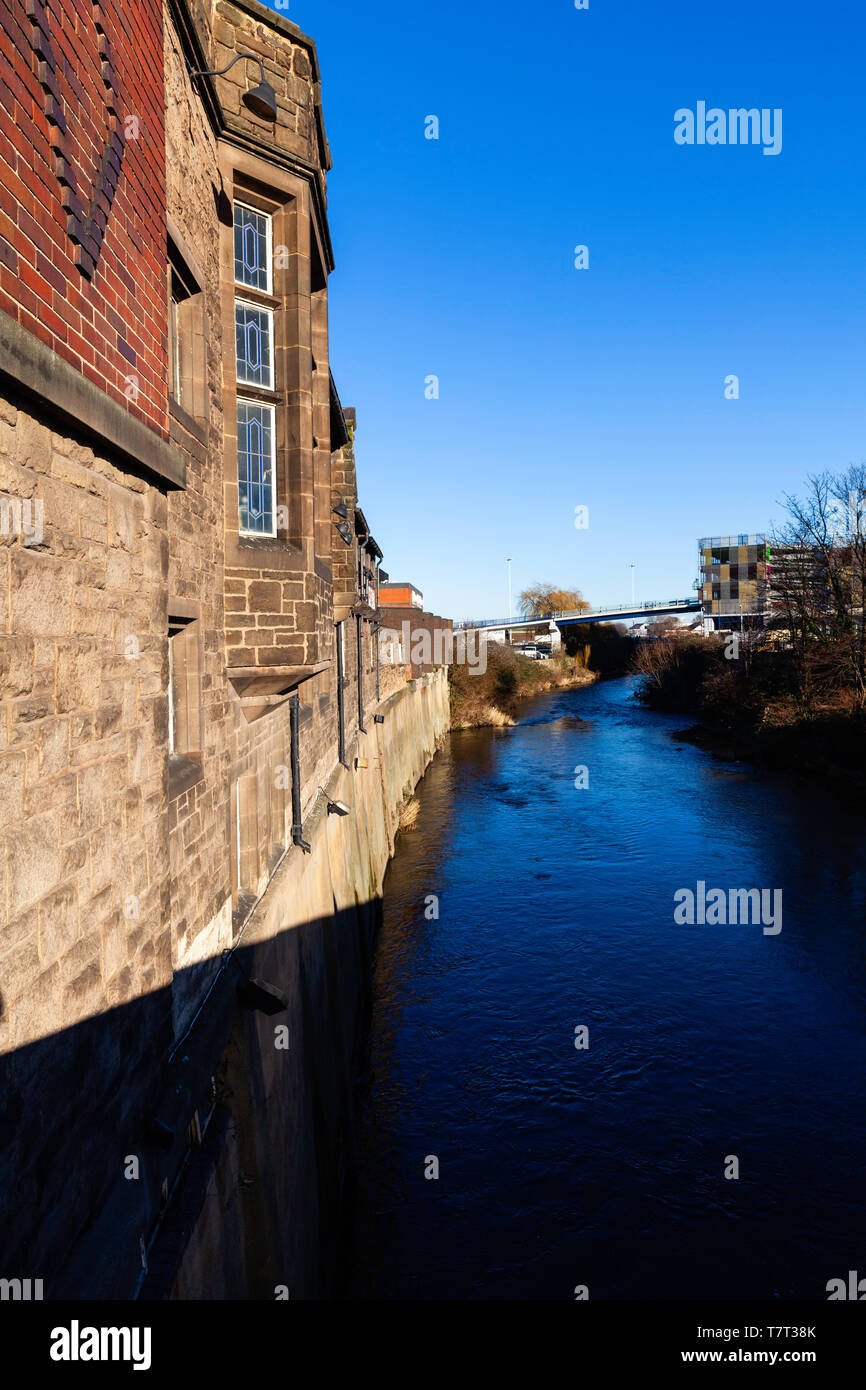 Mit Blick auf den Fluss Don. Stockfoto