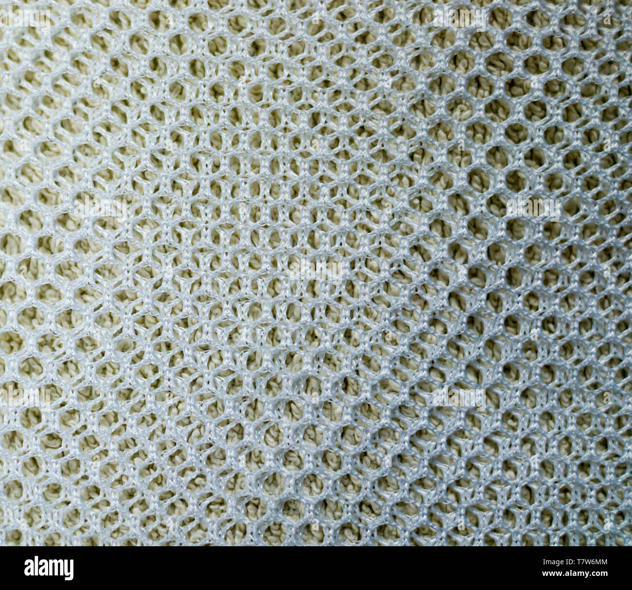 Rhombus shape eingesperrten Gewebe net. Hintergrund, Textur. Stockfoto