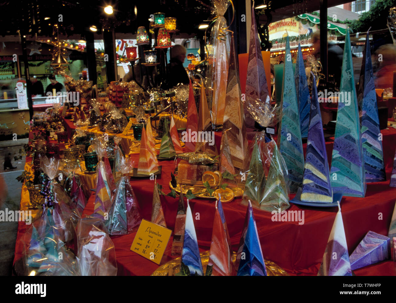 Weihnachtsmärkte heidelberg, Deutschland Stockfoto