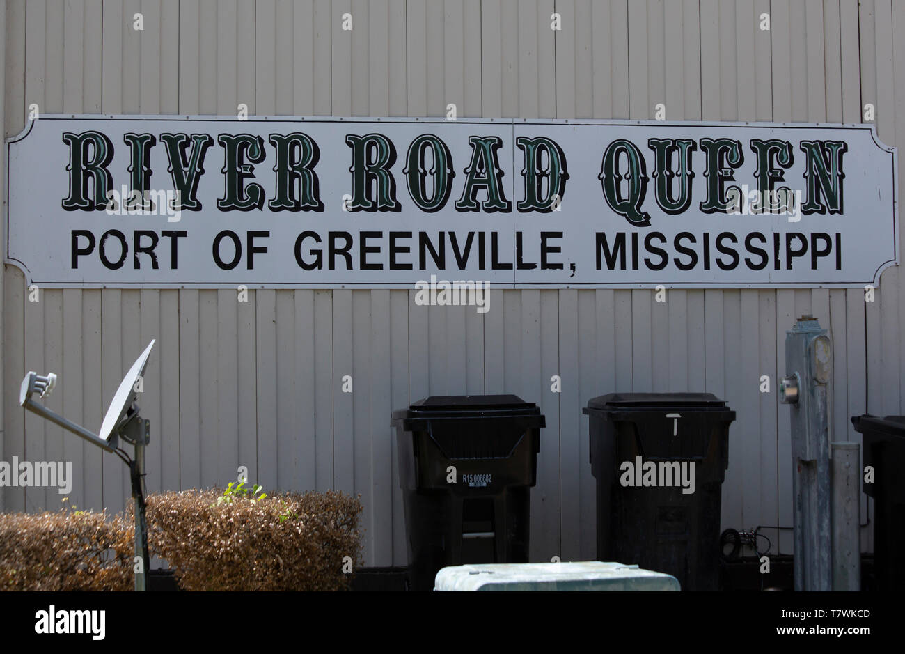 Greenville, Mississippi/USA - 11. Juli: Am 11. Juli 2016 in Greenville, Mississippi. Stockfoto