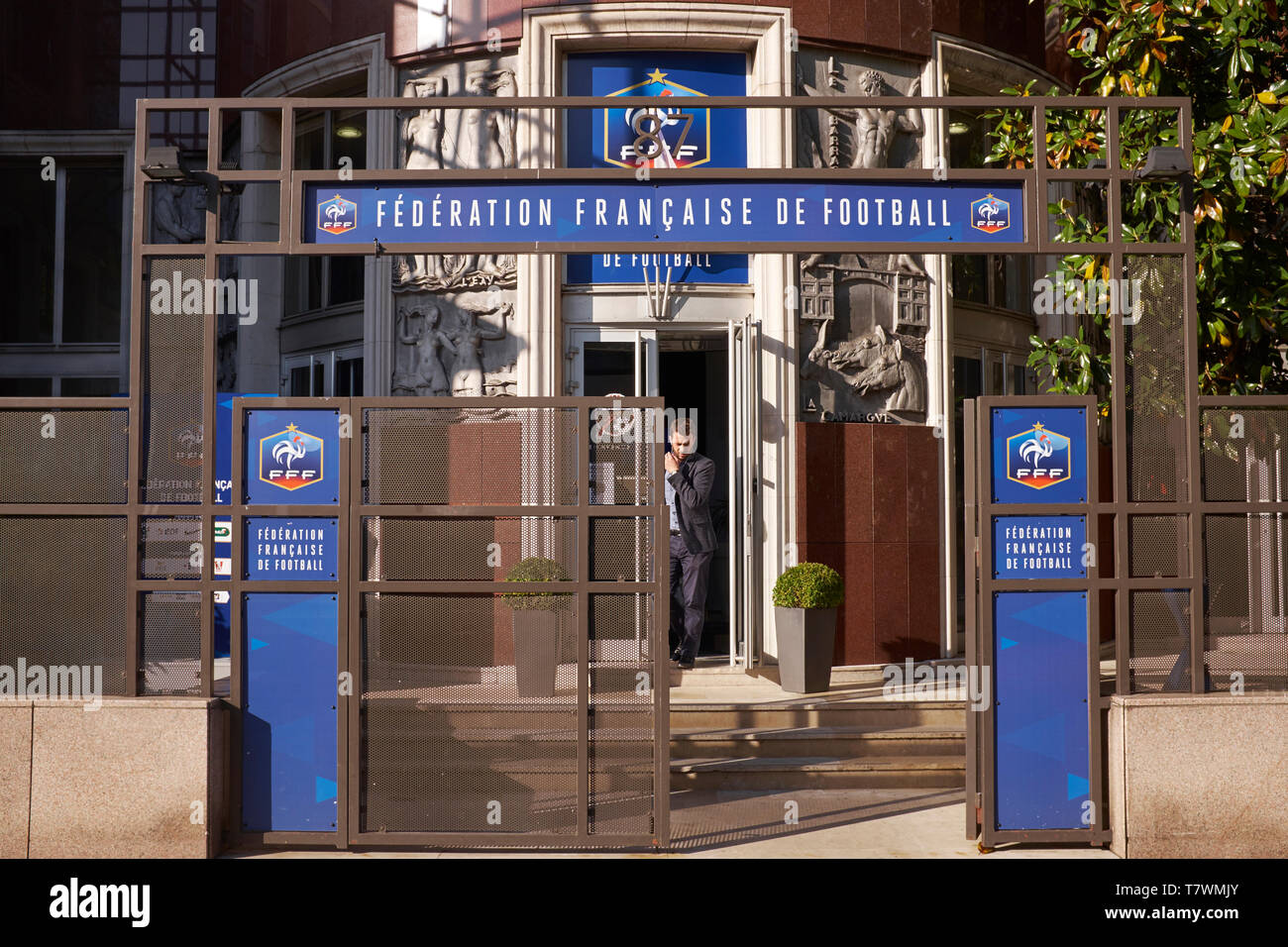 Frankreich, Paris, 87 Boulevard de Grenelle, Französische Fußballverband (FFF) Sitz seit 2007 Stockfoto