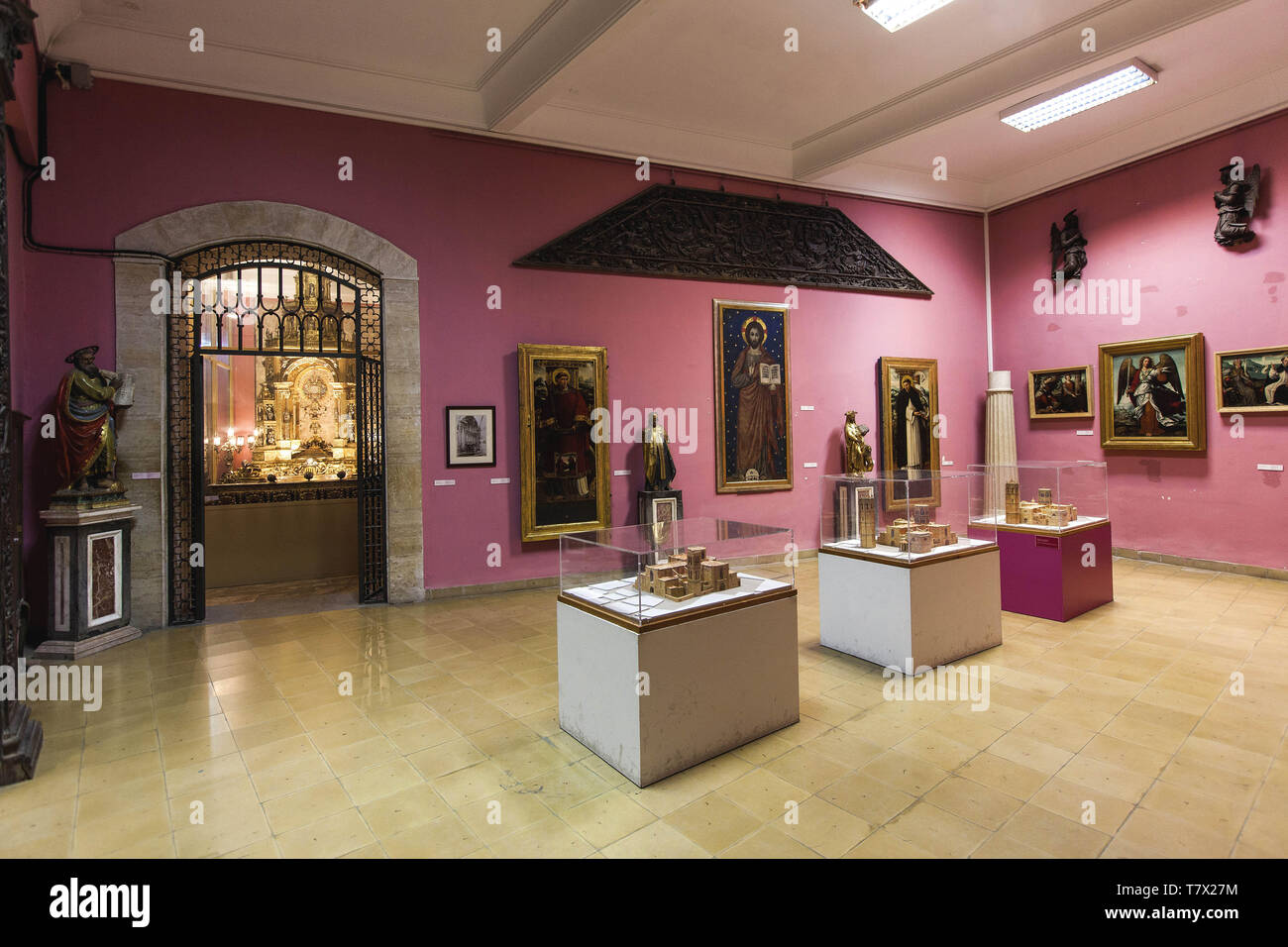 Spanien, Valencia, Museo Catedral de Valencia Foto Federico Meneghetti/Sintesi/Alamy Stock Foto Stockfoto