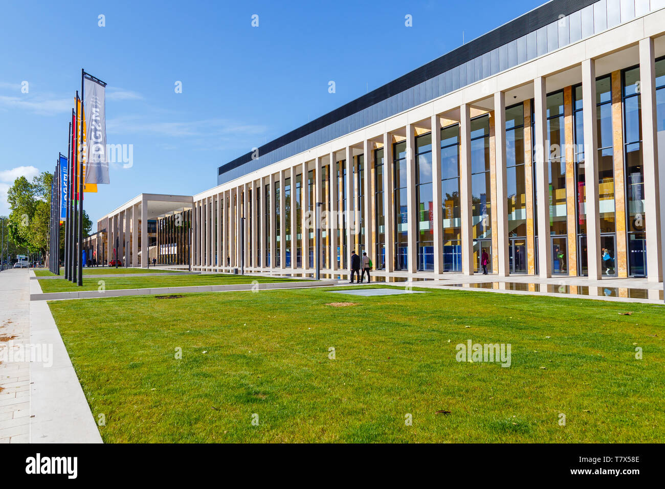 RheinMain Congresscenter, Wiesbaden, Deutschland. 05.05.2019. Stockfoto
