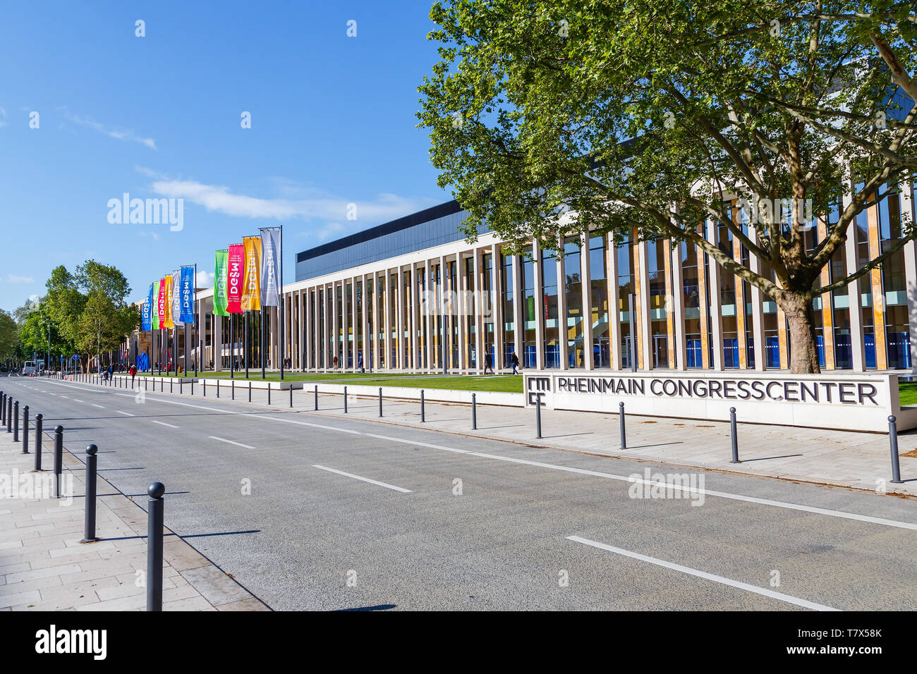 RheinMain Congresscenter, Wiesbaden, Deutschland. 05.05.2019. Stockfoto