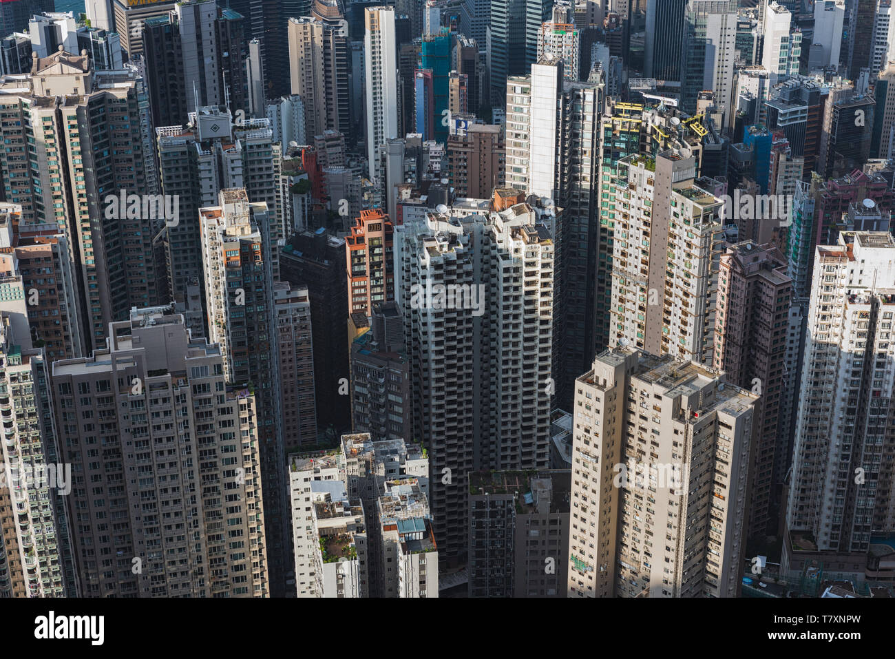 Hong Kong Skyline Stockfoto