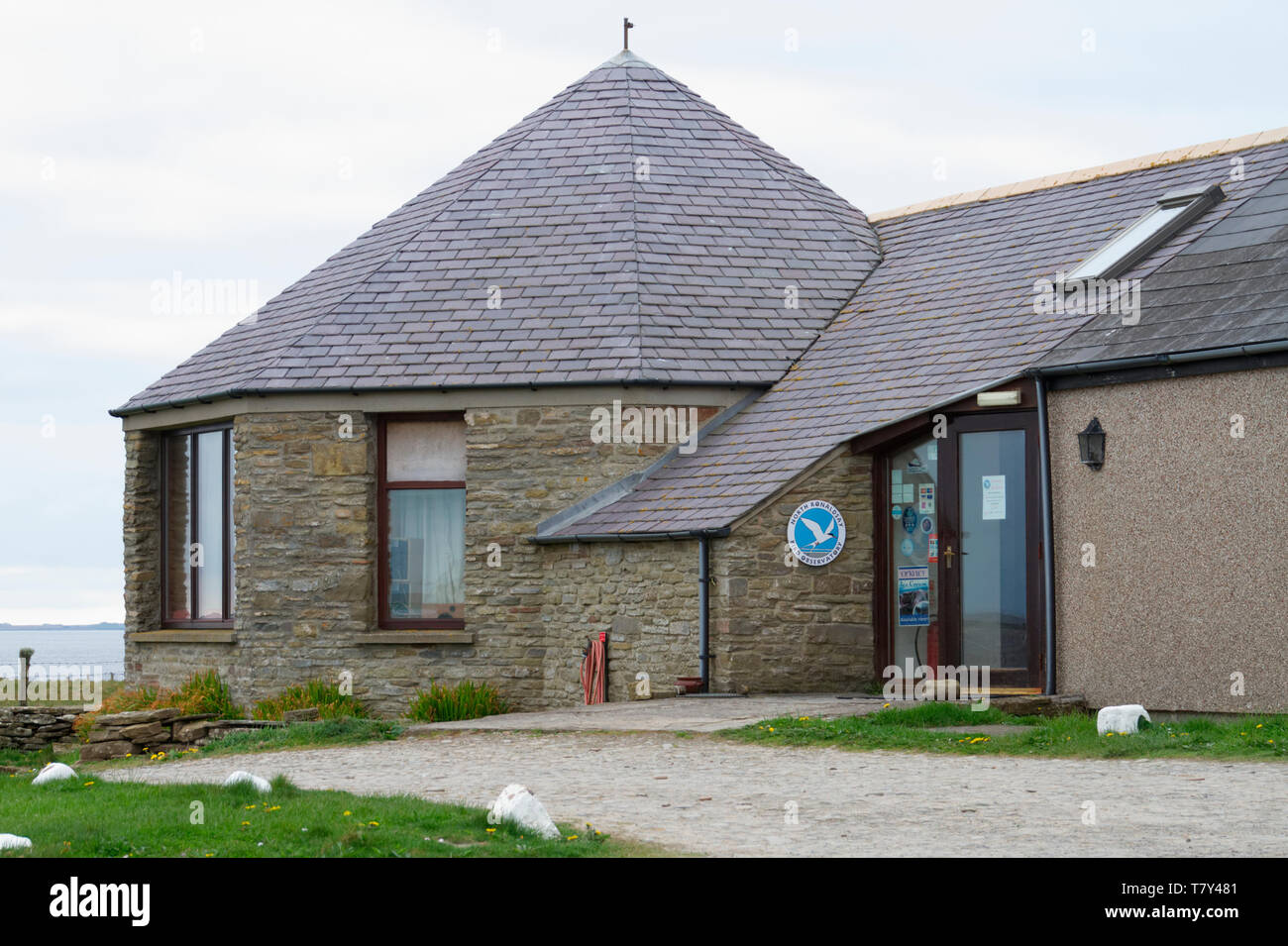 Bird Observatory, North Ronaldsay Stockfoto