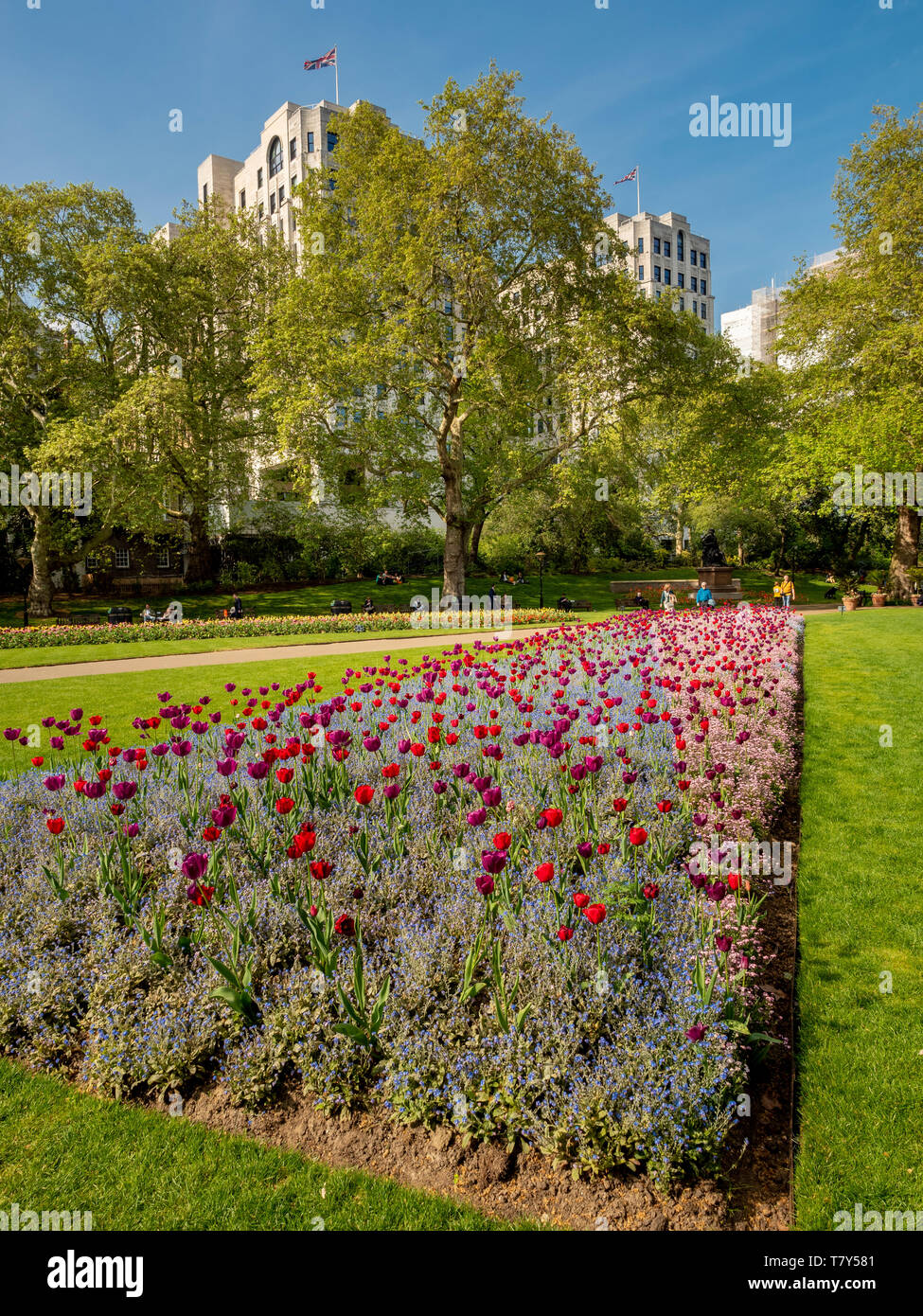 Victoria Embankment Gardens, London, UK. Stockfoto