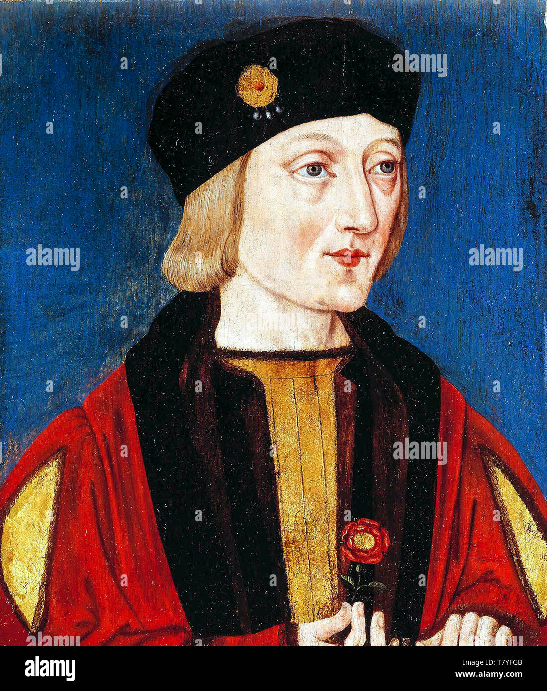 König Heinrich VII. Von England, (1457-1509), Porträtmalerei der Englischen Schule, c.. 1510 Stockfoto