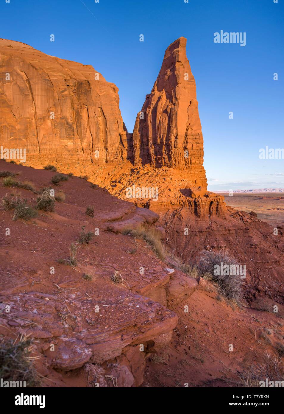 USA, Utah, Navajo-Nation, Monument Valley Stockfoto