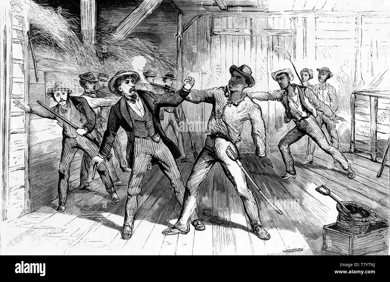 Sklaverei, Fugitive slave law, 1853 Stockfoto
