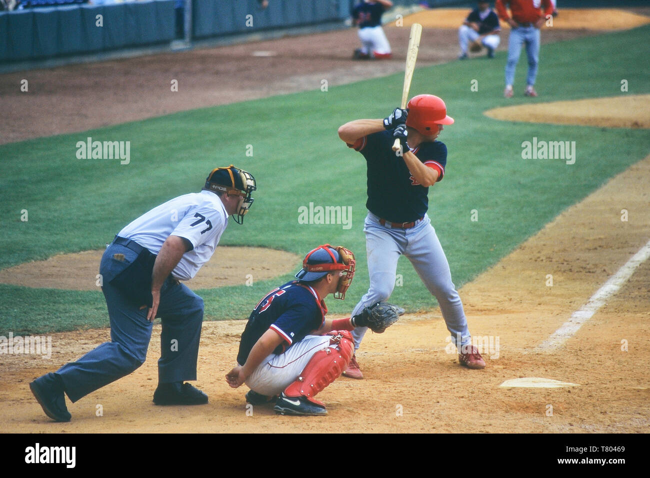 Boston Red Sox V St Louis Cardinals baseball spiel, Florida, USA Stockfoto