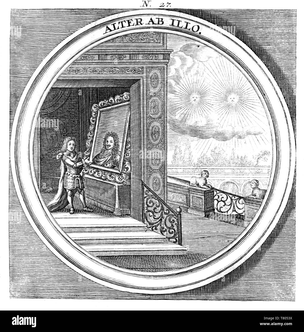 Meteorologia, 1709 Stockfoto