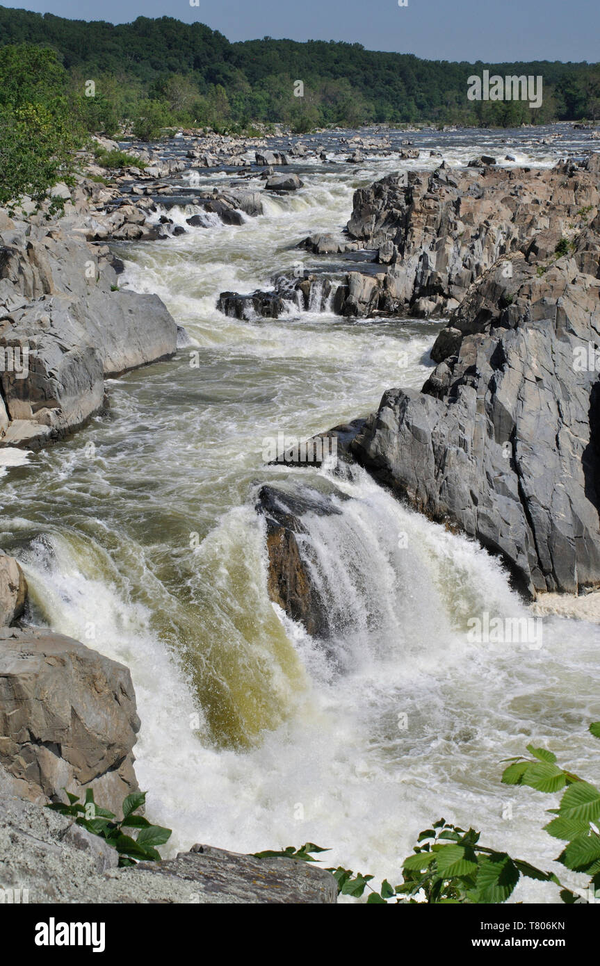 Große Fälle, Potomac Stockfoto