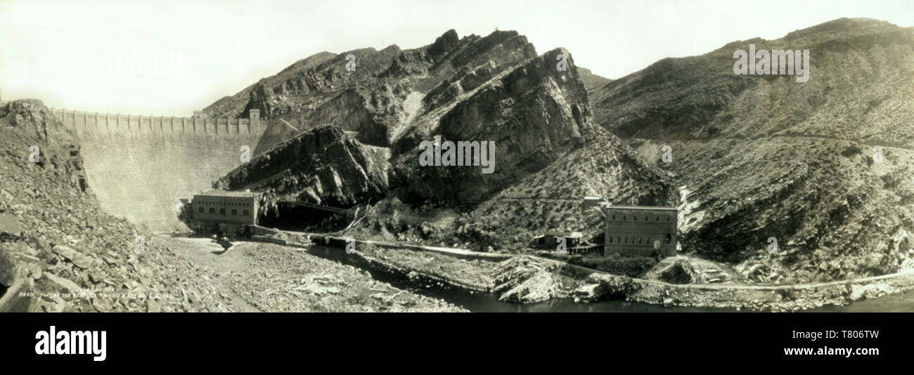 Roosevelt Dam, Arizona, 1913 Stockfoto