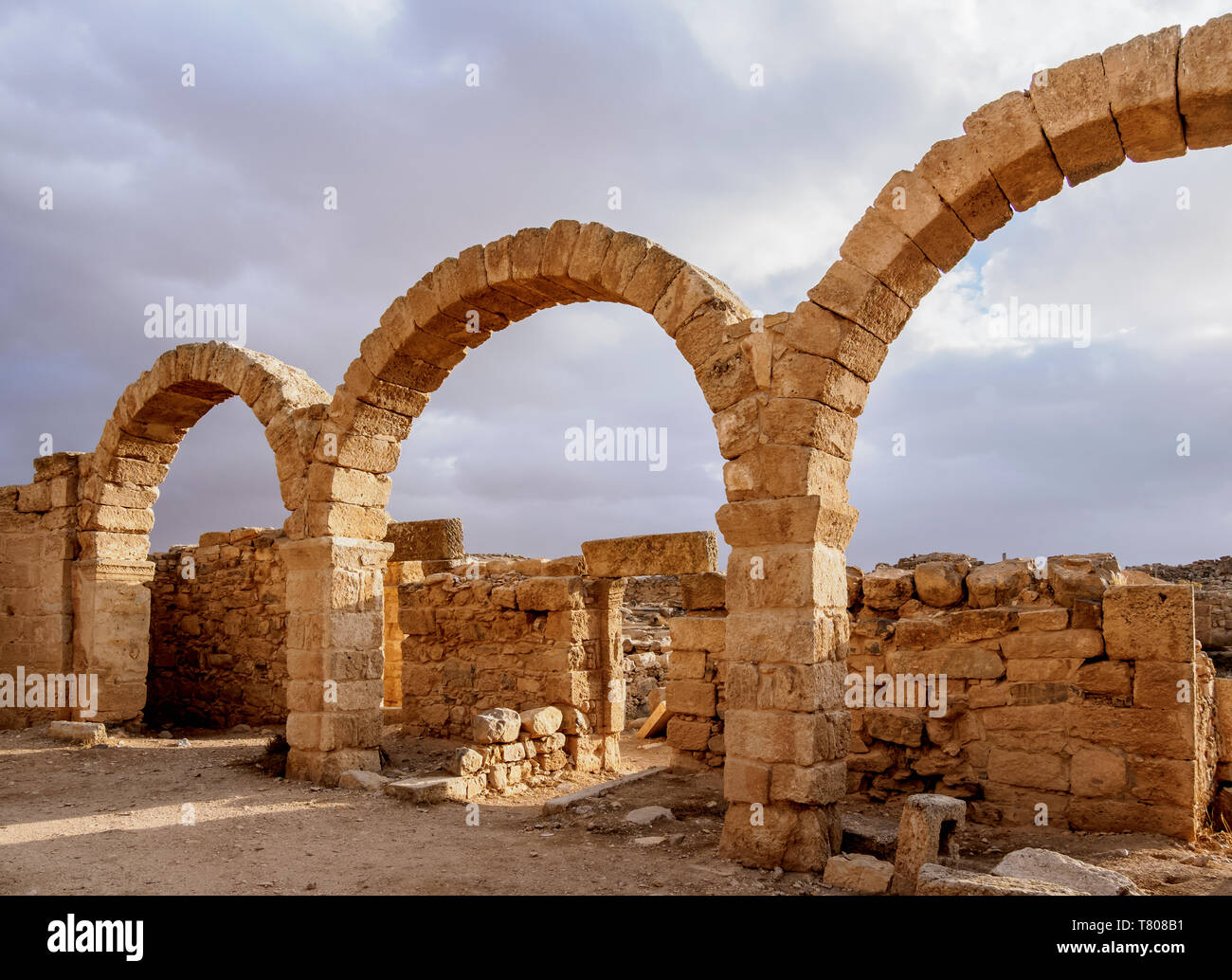 Umm ar-Rasas Ruinen, UNESCO-Weltkulturerbe, Amman Governorate, Jordanien, Naher Osten Stockfoto
