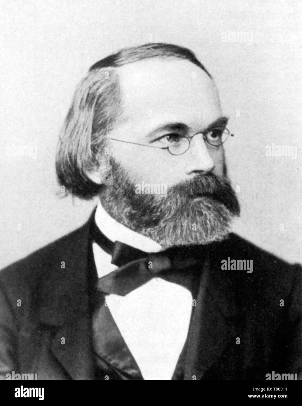 Carl-von NÃ¤Geli, Schweizer Botaniker Stockfoto