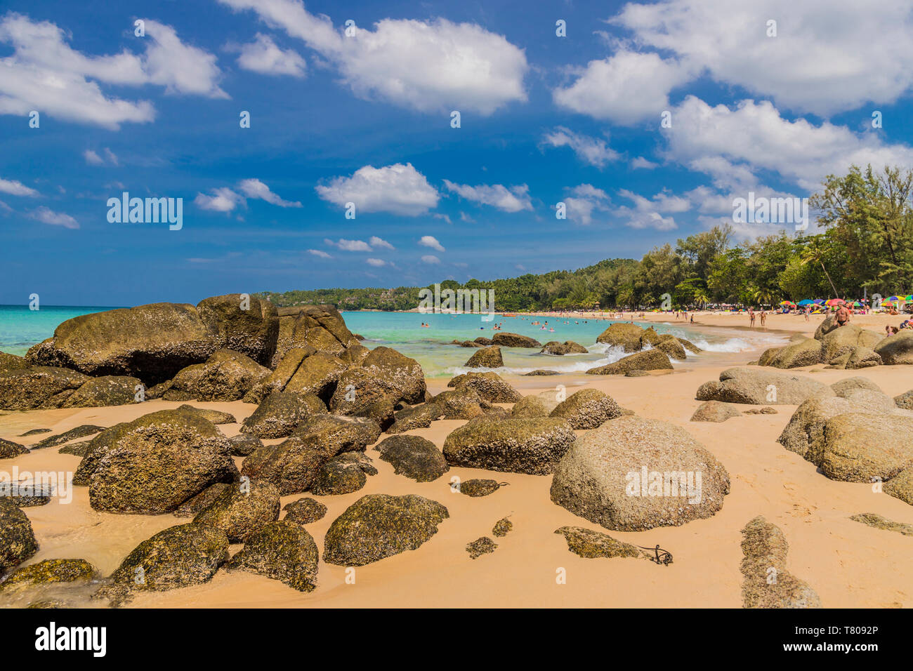 Surin Beach in Phuket, Thailand, Südostasien, Asien Stockfoto