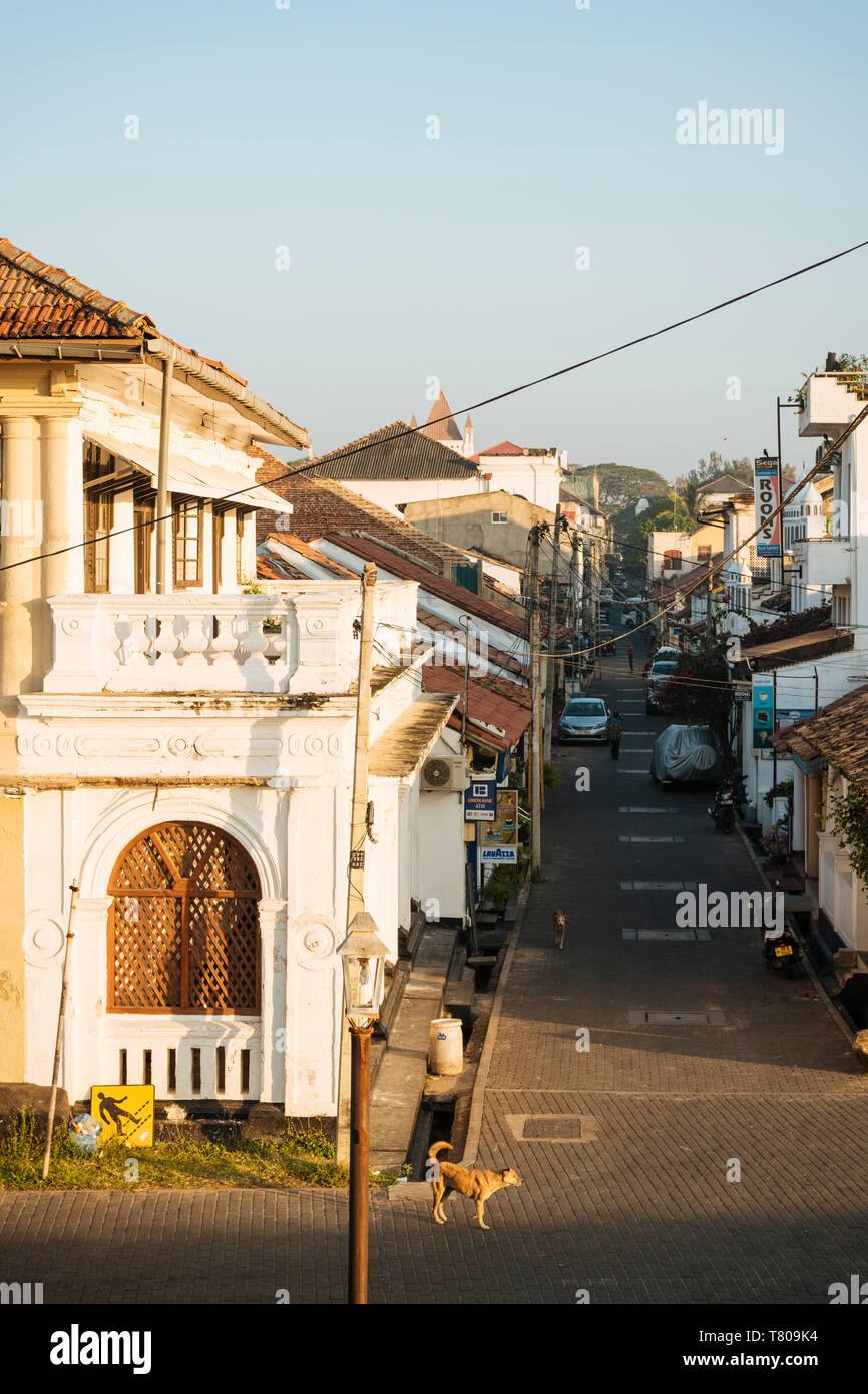 Galle, Altstadt, UNESCO-Weltkulturerbe, South Coast, Sri Lanka, Asien Stockfoto