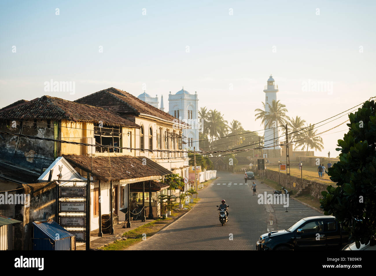 Galle, Altstadt, UNESCO-Weltkulturerbe, South Coast, Sri Lanka, Asien Stockfoto