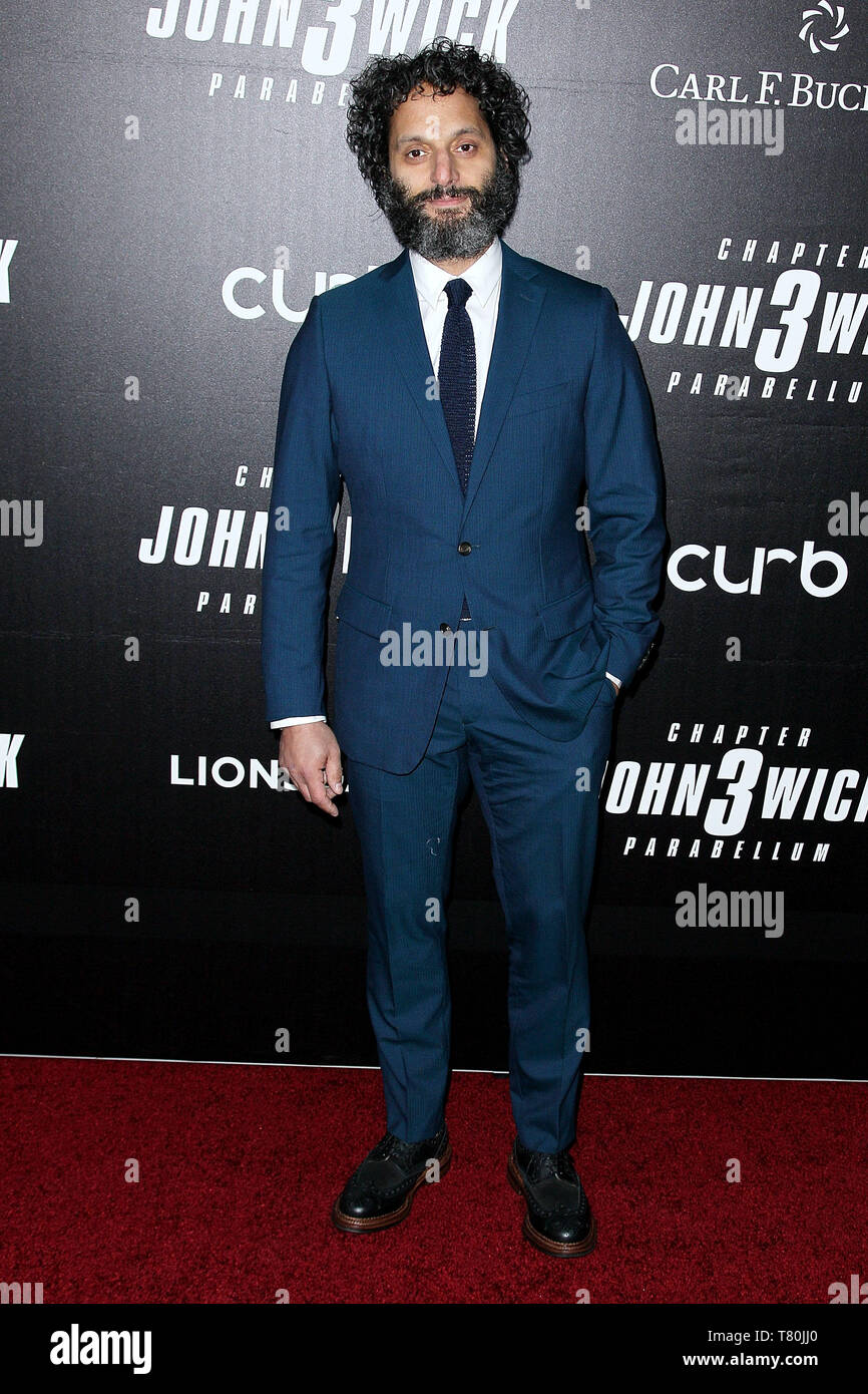Brooklyn, USA. 9. Mai 2019. Jason Mantzoukas am JOHN WICK: KAPITEL 3 - PARABELLUM Weltpremiere auf 1 Hanson. Quelle: Steve Mack/Alamy leben Nachrichten Stockfoto
